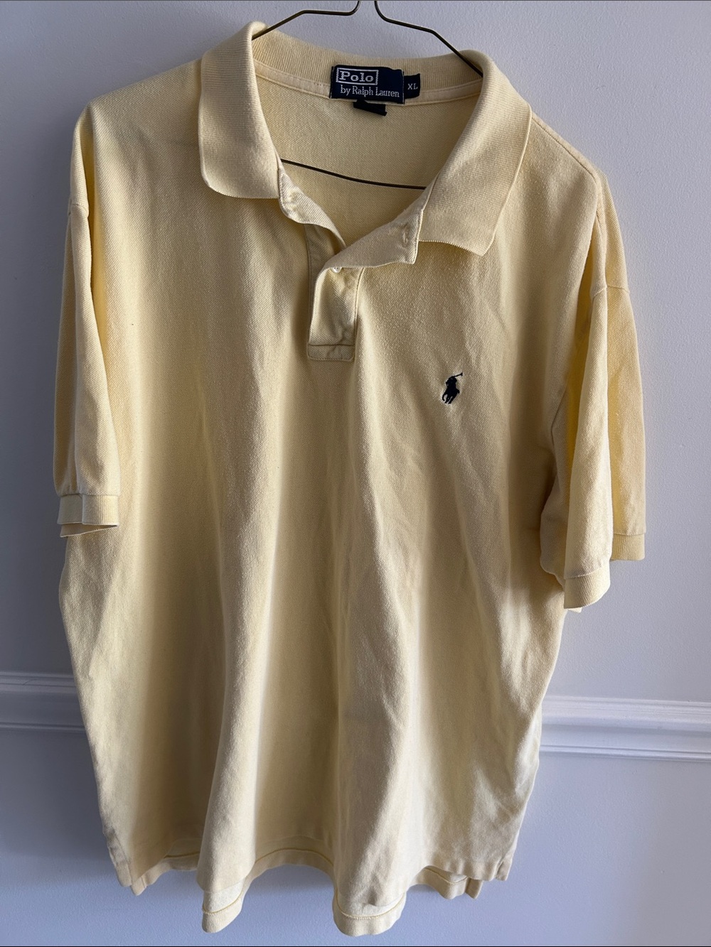 Polo by Ralph Lauren Pale Yellow Short-Sleeve Polo